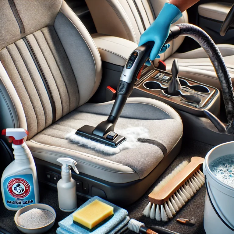 The Best Way To Clean Car Upholstery & Remove Stains